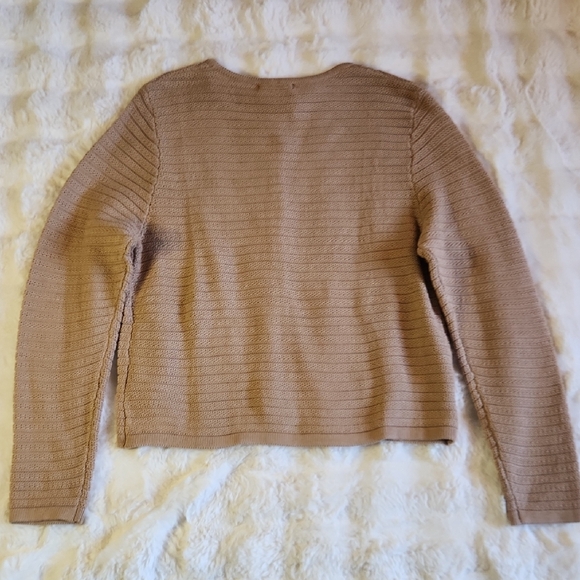 Lillusory Women's Tan Sweater NWT Size Large - Picture 7 of 8
